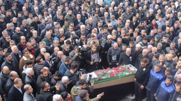 Kahtalı Mıçe, son yolculuğuna uğurlandı