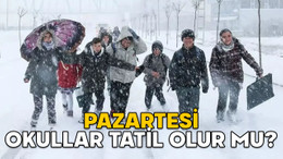 PAZARTESİ OKULLAR TATİL OLUR MU? 24 Şubat 2025 okullarda açık mı?
