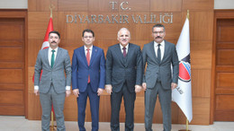 Diyarbakır Valisi Zorluoğlu’na nezaket ziyareti