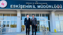 Başsavcı Karakülah’tan, Gençlik ve Spor İl Müdürüne ziyaret