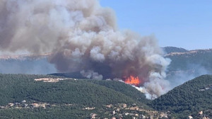 Lübnan'da yangın kontrolden çıktı!