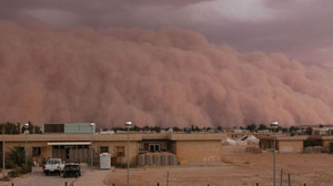 Irak’ta kum fırtınası hayatı felç etti: 717 kişi hastanelik oldu