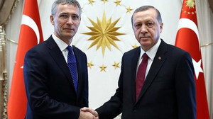 Erdoğan, NATO Genel Sekreteri Stoltenberg ile görüştü