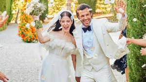 Özge Gürel ve Serkan Çayoğlu, İtalya'da düğün yaptı!