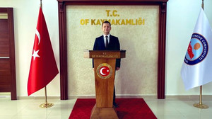 Of Kaymakamı Yiğit Yaşar Demirer görevine başladı