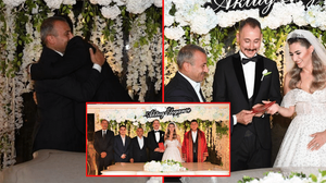 Vali Sonel, şehit oğlunun nikah şahidi oldu