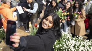 ABD'de yaklaşan Kadınlar Günü için lale buketleri hazırlanıyor