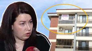 Komşusuyla başa çıkamayan daire sahibinin astığı ilan gündem oldu!