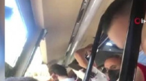 Dolmuşta maske kavgası