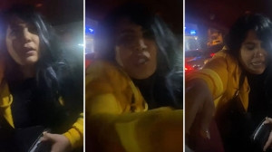 İranlı kadından taksiciye ‘niye ters yöne girmedin?’ saldırısı