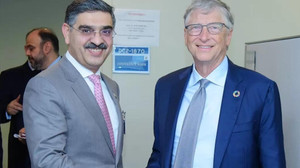 Pakistan Başbakanı Kakar, Microsoft'un kurucusu Bill Gates ile görüştü