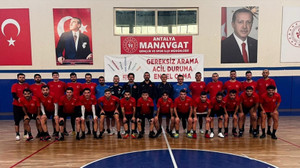 İşitme Engelliler Futsal A Milli Takım seçme kampı Antalya'da yapıldı