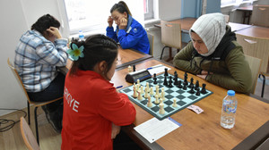 İşitme Engelliler Türkiye Satranç Şampiyonası, Erzurum'da başladı