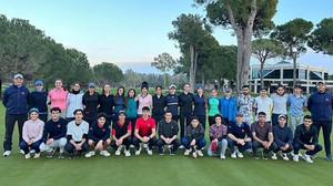TGF Golf Milli Takım Aday Kampı Antalya'da devam ediyor