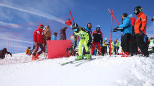 Hakkari'de düzenlenen Alp disiplini 1. ayak yarışları sona erdi