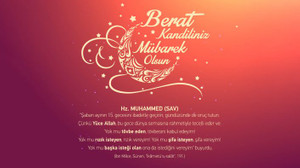 BERAT KANDİLİ KUTLAMA MESAJLARI! 2024 Berat Kandili Kutlama Sözleri! En Güzel, Anlamlı, Resimli, Kısa Kandil Mesajları