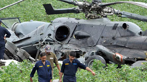 Kolombiya'da askeri helikopter düştü: 9 ölü