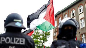 Almanya'da polis Filistin destekçilerine müdahale etti