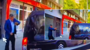 Rize’de ölümlü yol verme kavgası kamerada!