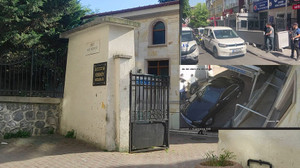 Husumetlisini cami avlusunda vurdu