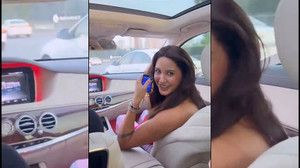 Survivor yarışmacıları trafikte çakarlı araçla yol aldı! O anları kameraya kaydettiler...