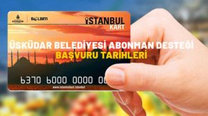 Üsküdar Belediyesi abonman desteği başvuru tarihleri: Aylık abonman başvurusu nasıl ve nerede yapılacak?