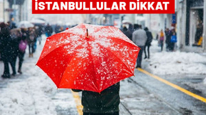 İstanbullular dikkat. Kar kapıya dayandı. Saat verildi.