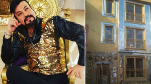 Kobra Murat’ın evi göz kamaştırdı! İstanbul’un göbeğindeki 4 katlı evinin tamamı altın kaplama…