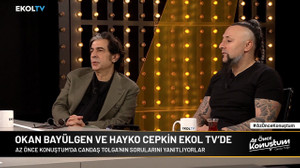 Okan Bayülgen ve Hayko Cepkin, Az Önce Konuştum'a konuk oldu