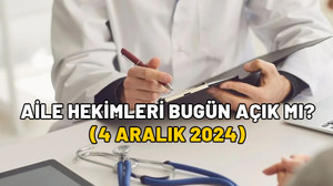 AİLE HEKİMLERİ BUGÜN AÇIK MI 4 ARALIK? Grev bitti mi, sağlık ocakları bugün çalışıyor mu?