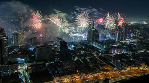 Suriye'nin başkenti Şam'da yeni yıl coşkusu: 2025'e böyle "merhaba" dediler