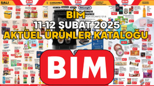 BİM 11-12 ŞUBAT KATALOĞU 2025: Bu hafta BİM’de full otomatik kahve makinesi indirimde!