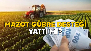MAZOT GÜBRE DESTEĞİ YATTI MI? e devlet Çiftçi destek ödemesi sorgulama sayfası