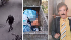 Öldürdüğü kişinin cesedini parçalayarak çöp konteynerine atan sanık hakim karşısında