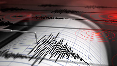 Akdeniz'de 5,4 büyüklüğünde deprem