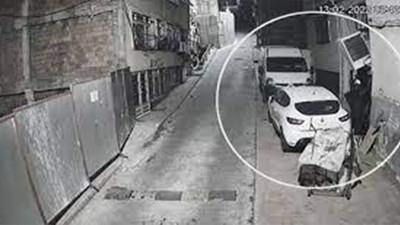 Çekçek arabasıyla geldiler: Klima motorunu çaldılar
