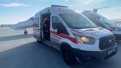 Kalp yetmezliği olan Berivan, ambulans uçakla Bitlis'ten Ankara’ya getirildi