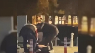 Otoparkta kadına tekme tokat saldırı: Çığlıklarla yardım istedi