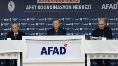 Cumhurbaşkanı Erdoğan ve Devlet Bahçeli depreme böyle yakalandı!