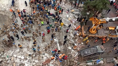 TSK tarafından deprem bölgesine 'hava yardım koridoru' kuruldu