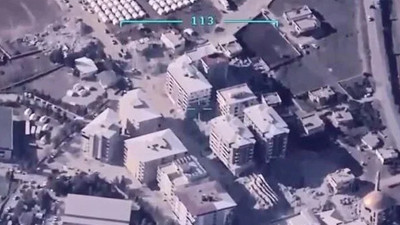 Deprem bölgelerinde yağmaya karşı İHA'larla denetim