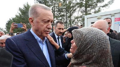 Erdoğan'dan depremin vurduğu Adıyaman'da dikkat çeken açıklama: Helallik istiyorum