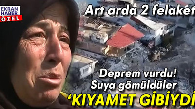 Fay evi yardı! Suya gömüldüler… Canını zor kurtaran aile: ‘Kıyamet gibiydi’