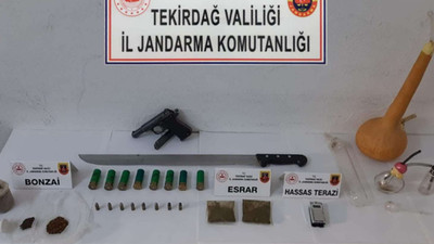 Jandarma zehir tacirlerine geçit vermedi: 1 gözaltı