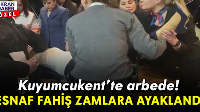 Kuyumcukent’te fahiş zam gerginliği! Esnaf yönetime karşı ayaklandı