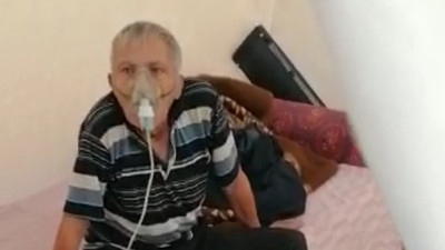 Malatya emniyeti KOAH hastası depremzedeye ‘nefes’ oldu