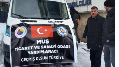Muş TSO'dan deprem bölgesine yardım! "Yaraların sarılması için her zamankinden daha fazla birliğe ve kenetlenmeye ihtiyaç var"