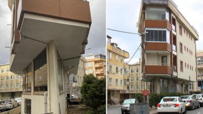 Üçgen yapısıyla tedirgin eden binanın müteahhidi konuştu