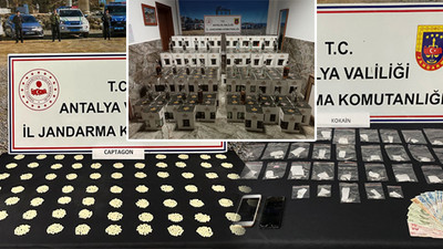 Zehir tacirlerine ve kaçakçılara jandarmadan darbe: 4 gözaltı! Çok miktarda uyuşturucu ve kaçak içki ele geçirildi