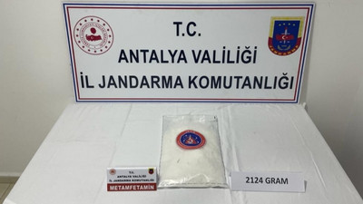 Jandarmadan uyuşturucuya geçit yok! 2 kilogram metamfetamin ele geçirildi